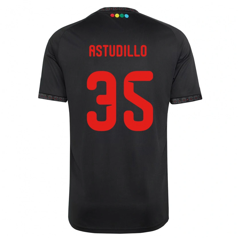 Danxen Women Jerall Astudillo #35 Black Red Away Jersey 2026/27 T-Shirt