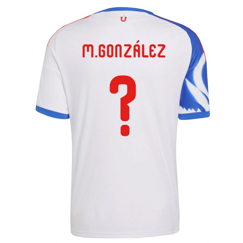 Danxen Women Matías González #0 White Navy Blue Away Jersey 2026/27 T-Shirt