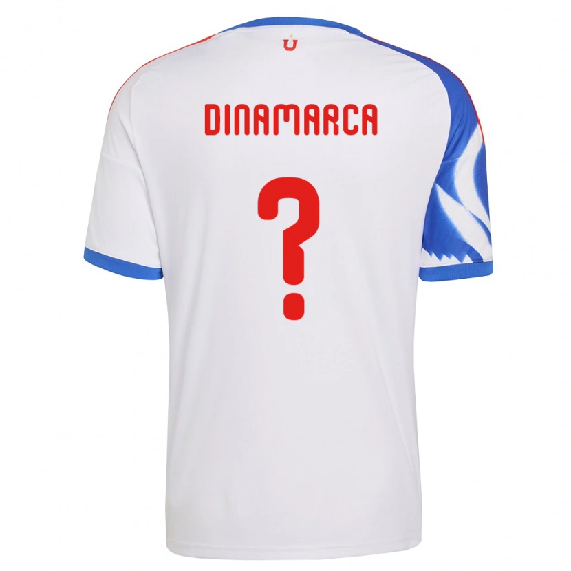 Danxen Women Benjamín Dinamarca #0 White Navy Blue Away Jersey 2026/27 T-Shirt