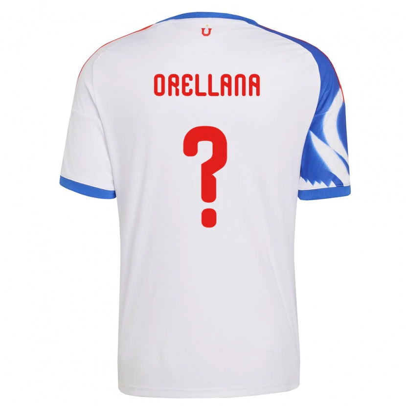 Danxen Women Bastián Orellana #0 White Navy Blue Away Jersey 2026/27 T-Shirt