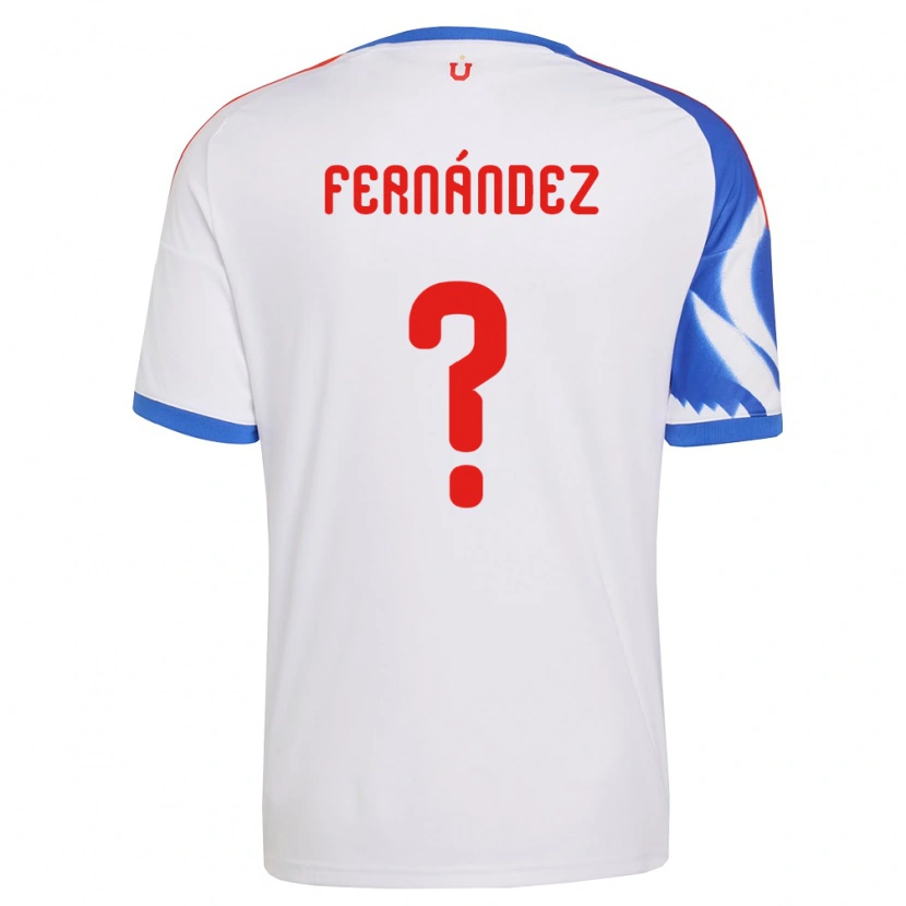 Danxen Women Joaquín Fernández #0 White Navy Blue Away Jersey 2026/27 T-Shirt