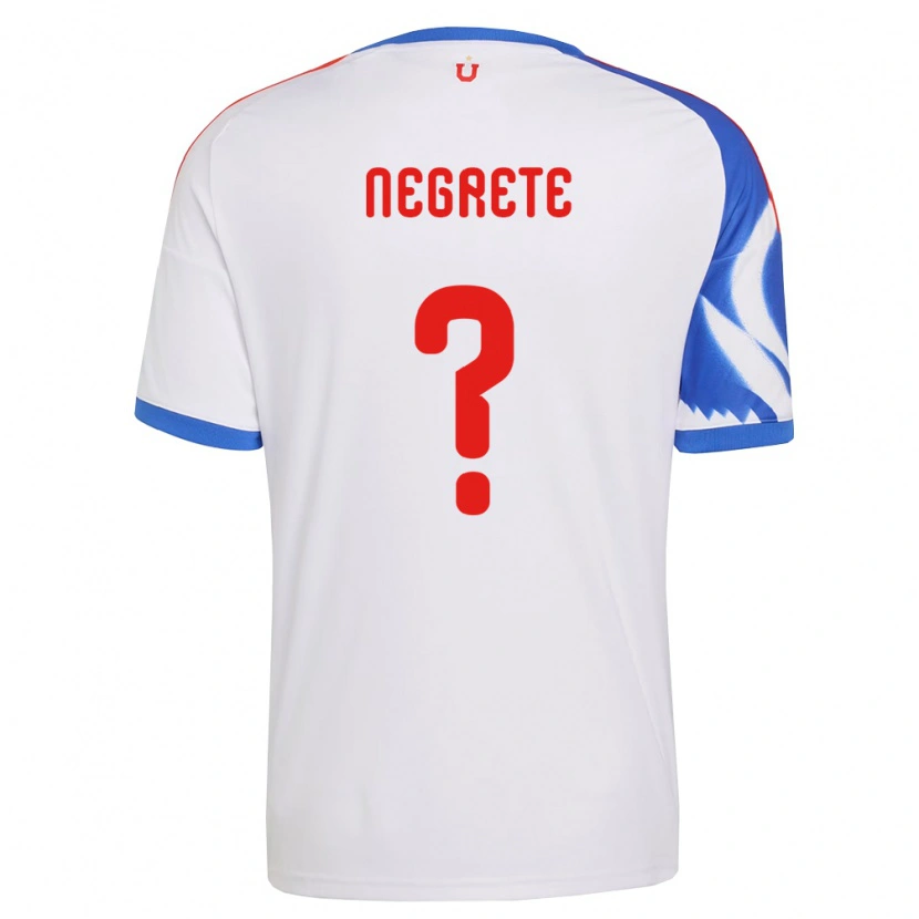 Danxen Women Salvador Negrete #0 White Navy Blue Away Jersey 2026/27 T-Shirt