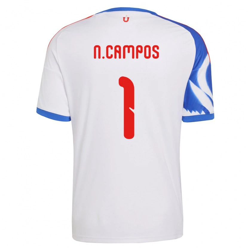 Danxen Women Natalia Campos #1 White Navy Blue Away Jersey 2026/27 T-Shirt