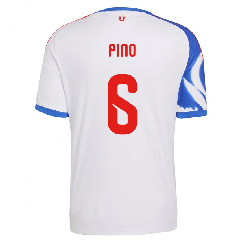 Danxen Women Gisela Pino #6 White Navy Blue Away Jersey 2026/27 T-Shirt