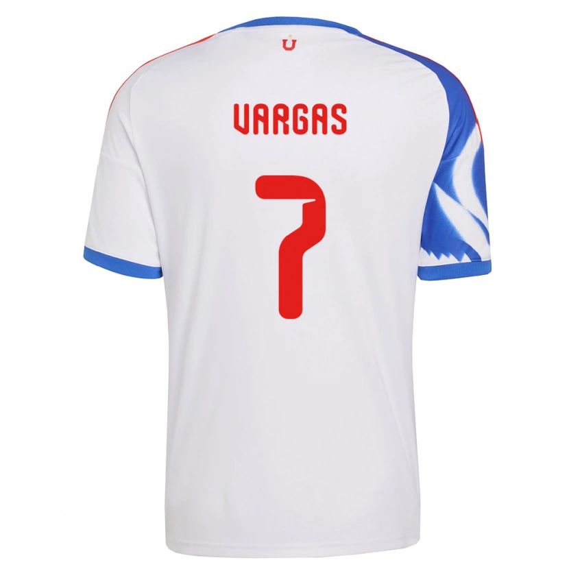 Danxen Women Jeisson Vargas #7 White Navy Blue Away Jersey 2026/27 T-Shirt