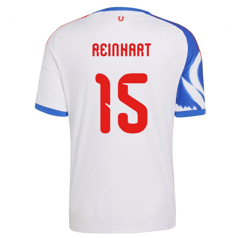 Danxen Women Tobías Reinhart #15 White Navy Blue Away Jersey 2026/27 T-Shirt