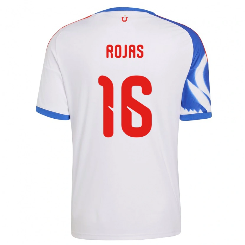Danxen Women Elías Rojas #16 White Navy Blue Away Jersey 2026/27 T-Shirt
