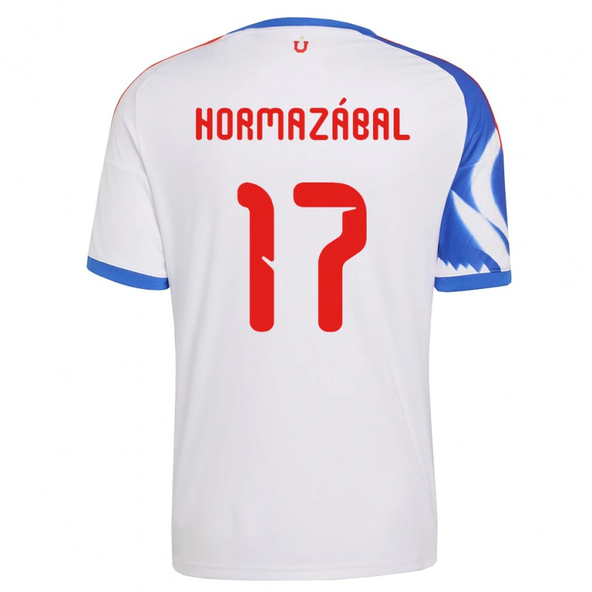 Danxen Women Fabián Hormazábal #17 White Navy Blue Away Jersey 2026/27 T-Shirt