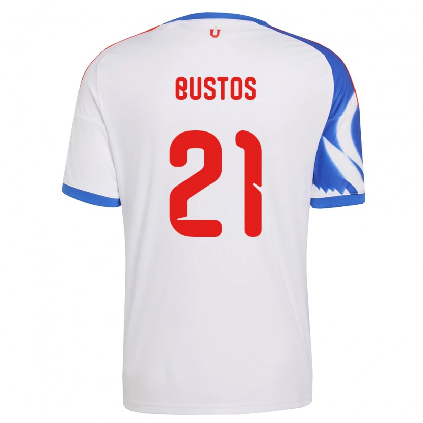 Danxen Women Melissa Bustos #21 White Navy Blue Away Jersey 2026/27 T-Shirt