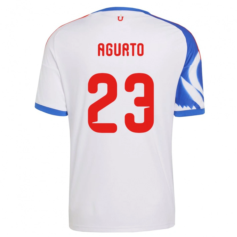 Danxen Women Isidora Agurto #23 White Navy Blue Away Jersey 2026/27 T-Shirt