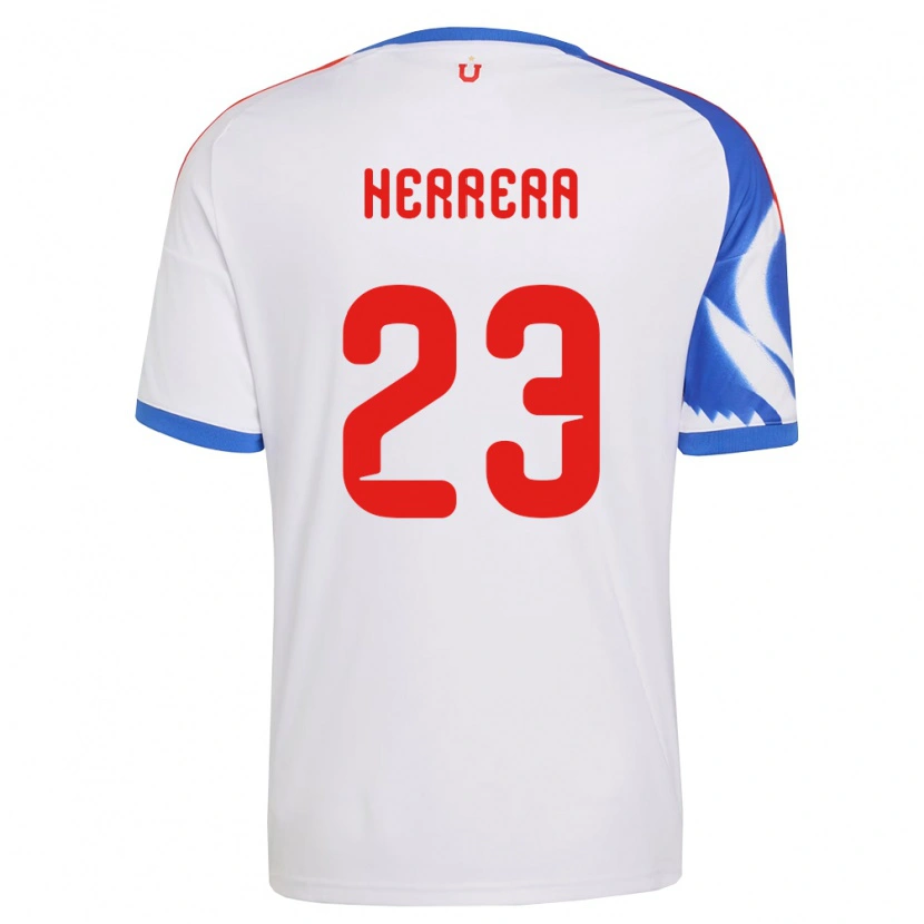 Danxen Women Claudia Herrera #23 White Navy Blue Away Jersey 2026/27 T-Shirt