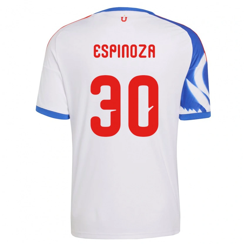 Danxen Women Isidora Espinoza #30 White Navy Blue Away Jersey 2026/27 T-Shirt