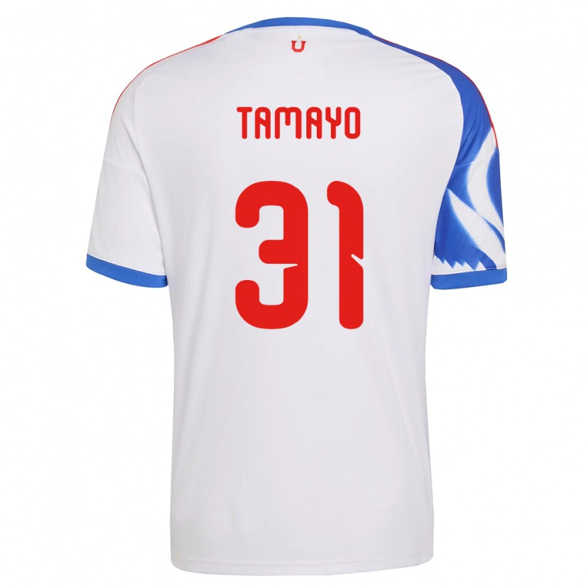 Danxen Women Bianneider Tamayo #31 White Navy Blue Away Jersey 2026/27 T-Shirt