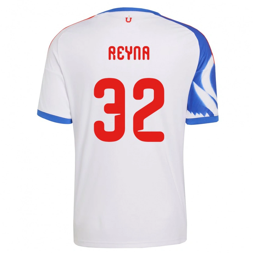 Danxen Women Gonzalo Reyna #32 White Navy Blue Away Jersey 2026/27 T-Shirt