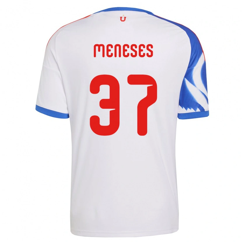 Danxen Women Tomás Meneses #37 White Navy Blue Away Jersey 2026/27 T-Shirt