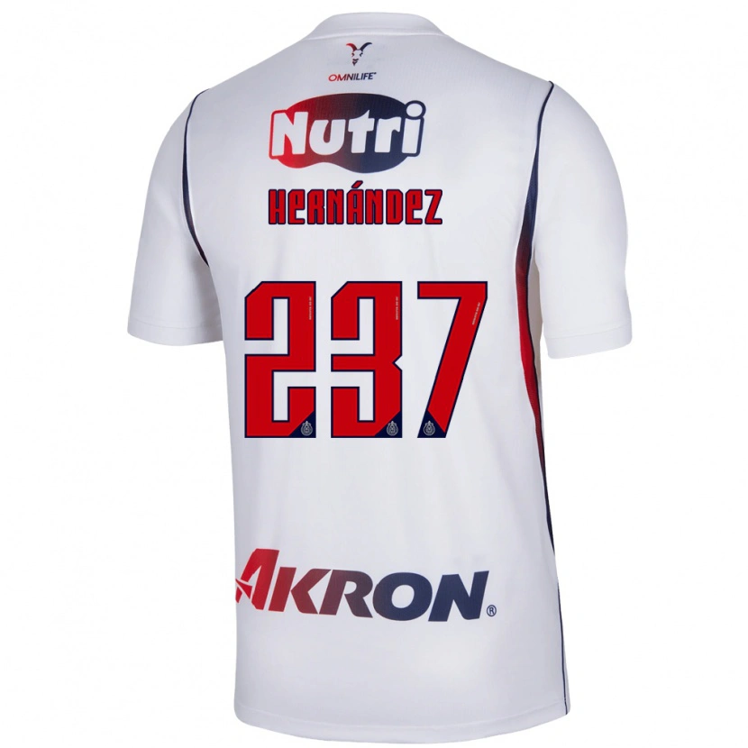 Danxen Women Santiago Hernández #237 Red White Navy Blue Away Jersey 2026/27 T-Shirt