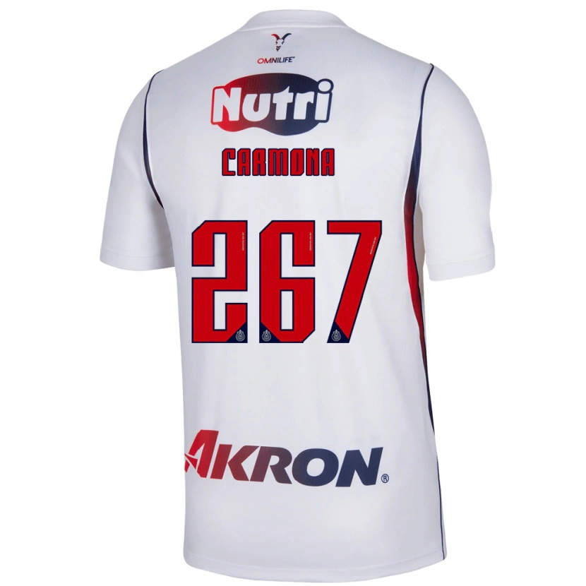 Danxen Women Jesús Carmona #267 Red White Navy Blue Away Jersey 2026/27 T-Shirt