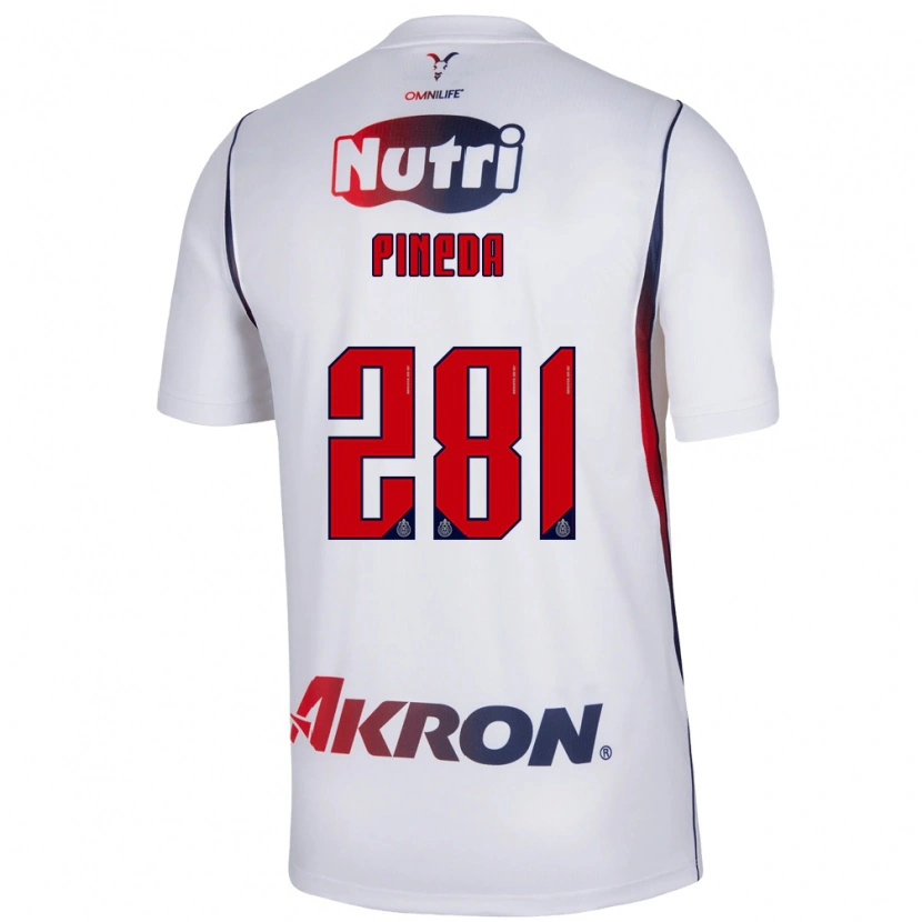 Danxen Women Xoel Pineda #281 Red White Navy Blue Away Jersey 2026/27 T-Shirt