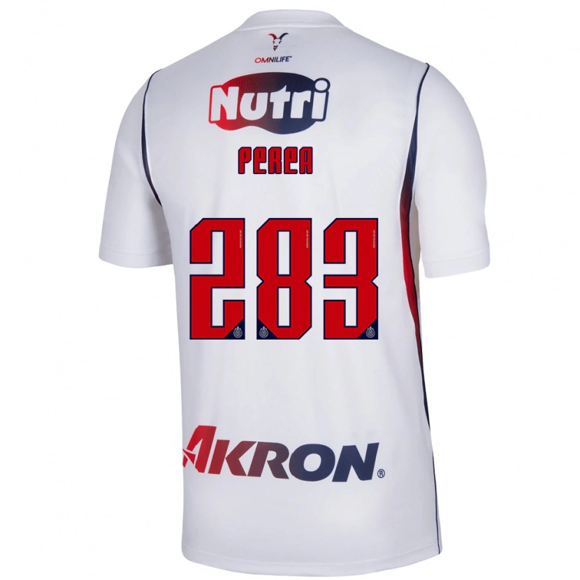 Danxen Women José Perea #283 Red White Navy Blue Away Jersey 2026/27 T-Shirt