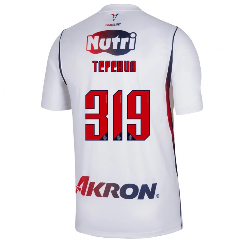 Danxen Women Milán Tepehua #319 Red White Navy Blue Away Jersey 2026/27 T-Shirt