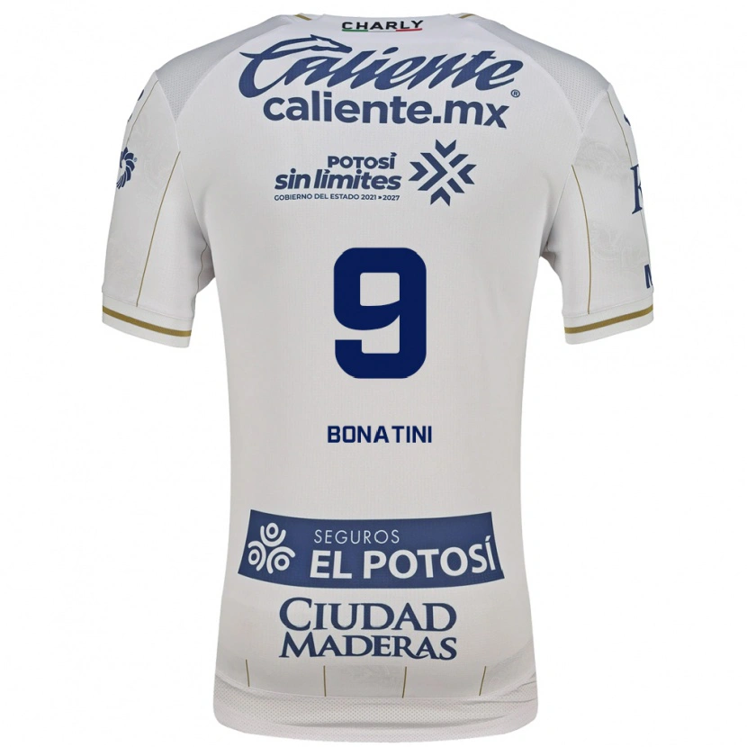 Danxen Women Leo Bonatini #9 White Blue Away Jersey 2026/27 T-Shirt