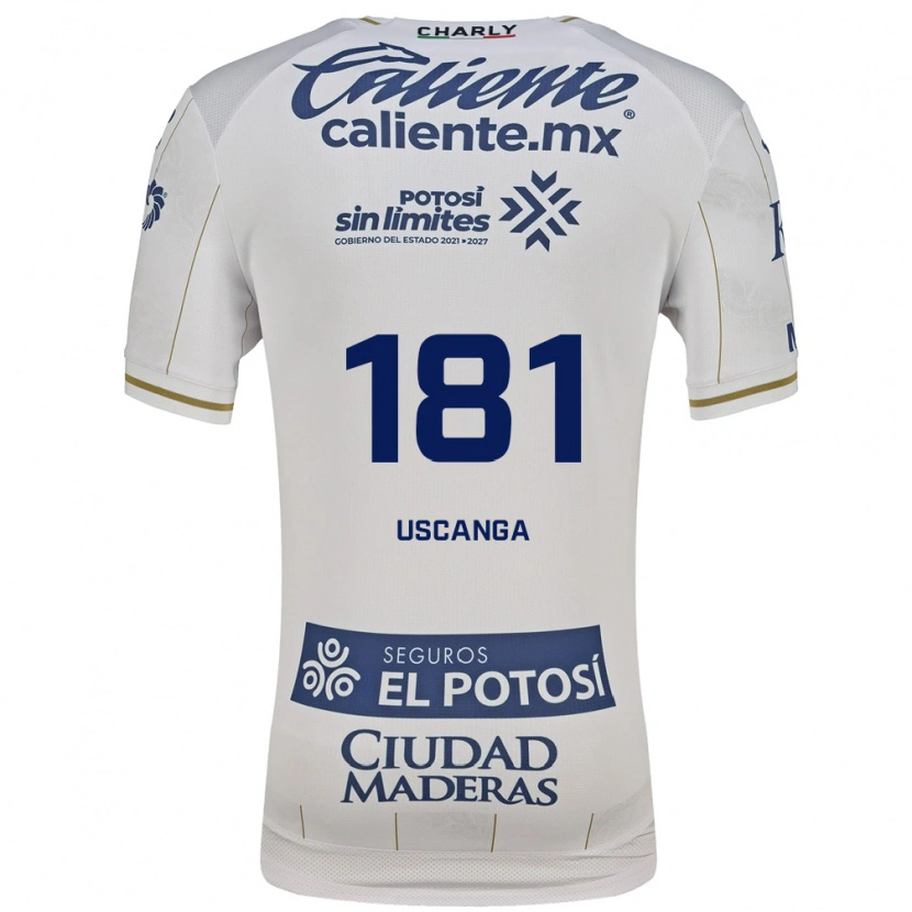 Danxen Women Darwin Uscanga #181 White Blue Away Jersey 2026/27 T-Shirt