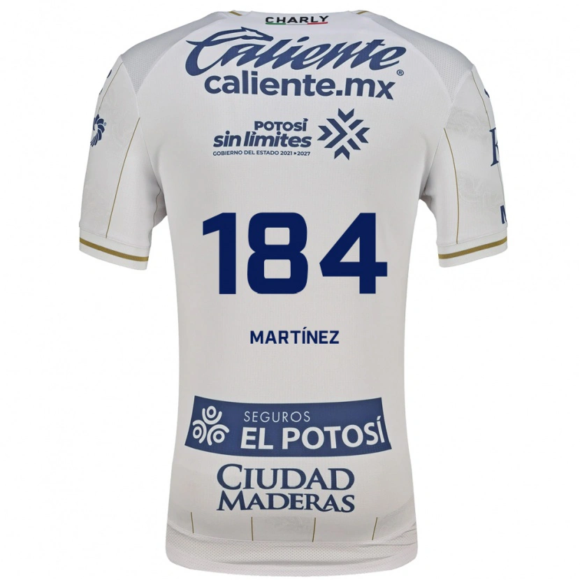 Danxen Women Braulio Martínez #184 White Blue Away Jersey 2026/27 T-Shirt