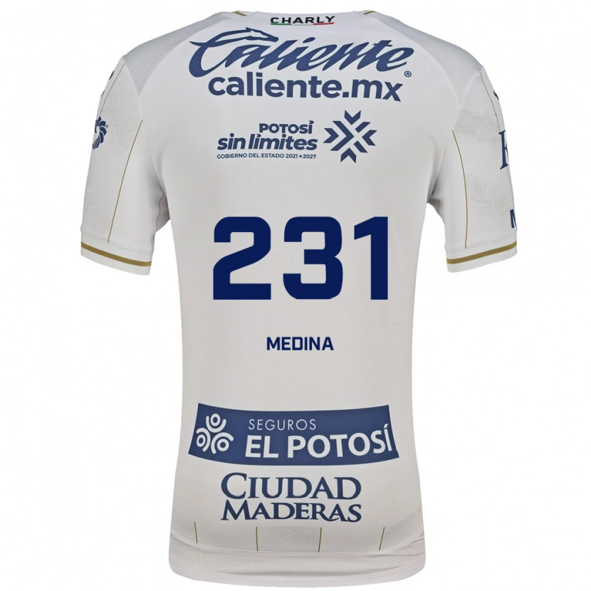 Danxen Women Gabriel Medina #231 White Blue Away Jersey 2026/27 T-Shirt