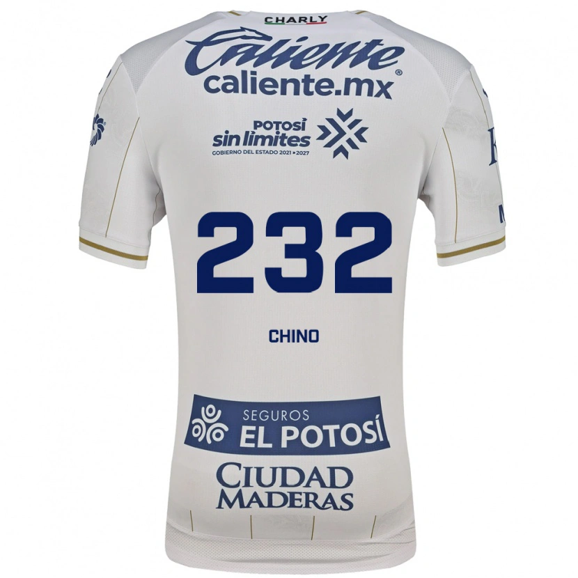 Danxen Women Luis Chino #232 White Blue Away Jersey 2026/27 T-Shirt