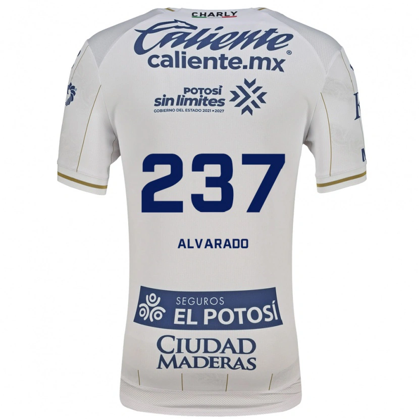 Danxen Women Luis Alvarado #237 White Blue Away Jersey 2026/27 T-Shirt