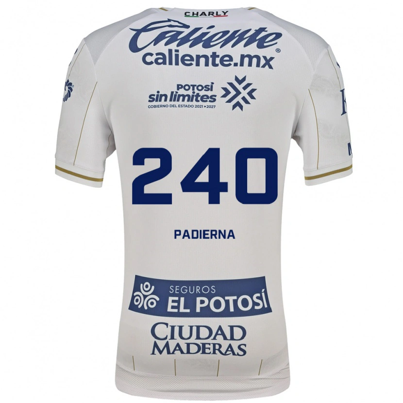 Danxen Women Hugo Padierna #240 White Blue Away Jersey 2026/27 T-Shirt