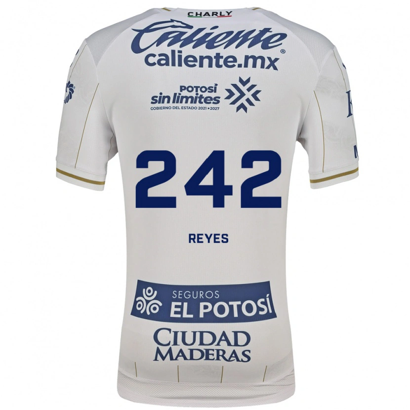 Danxen Women Ángel Reyes #242 White Blue Away Jersey 2026/27 T-Shirt