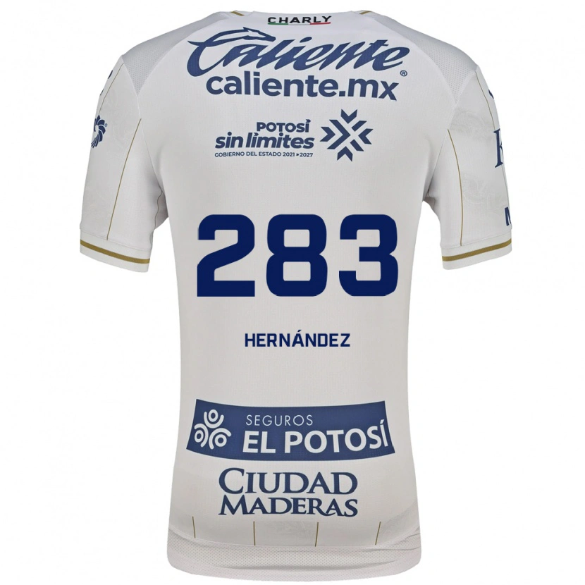Danxen Women Sebastián Hernández #283 White Blue Away Jersey 2026/27 T-Shirt