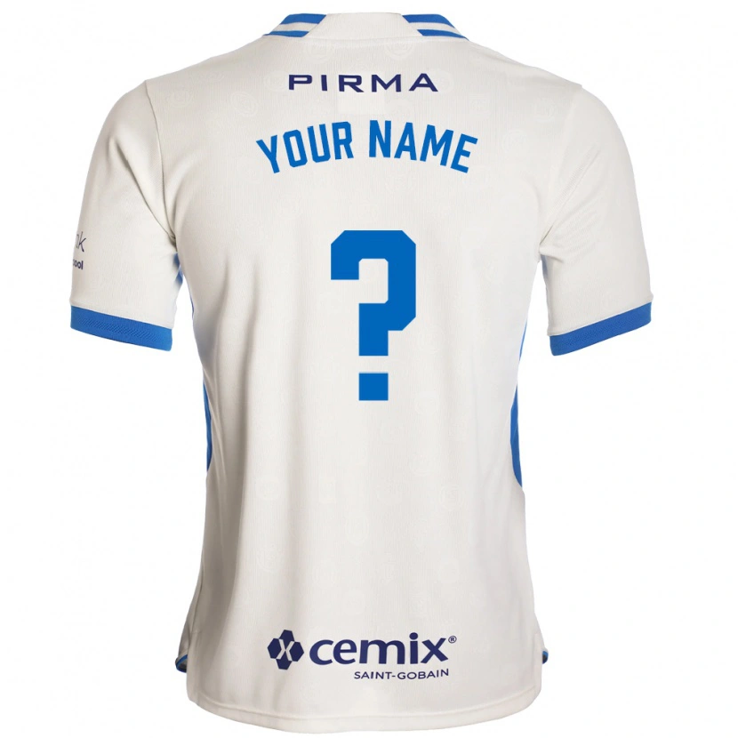 Danxen Women Your Name #0 White Blue Red Away Jersey 2026/27 T-Shirt