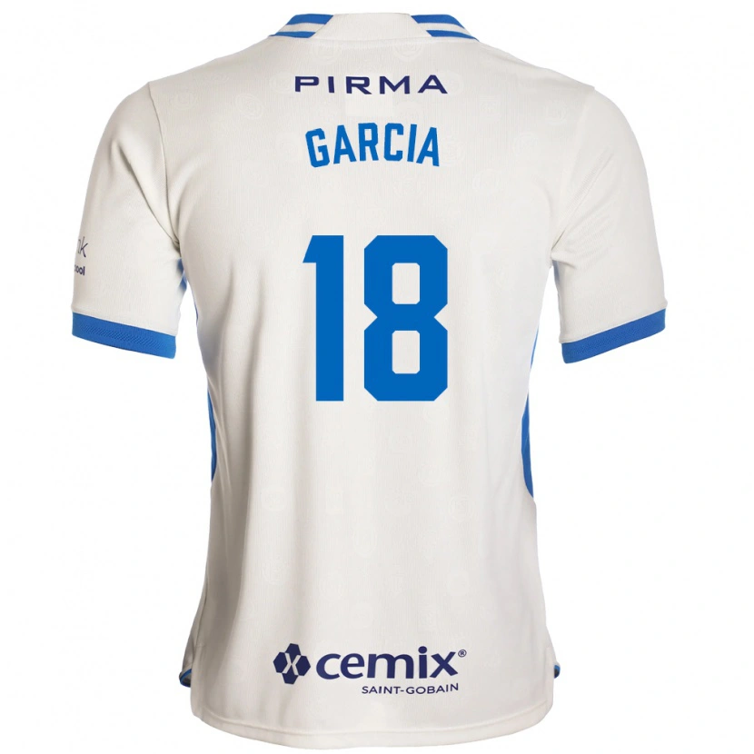 Danxen Women Diana Garcia #18 White Blue Red Away Jersey 2026/27 T-Shirt