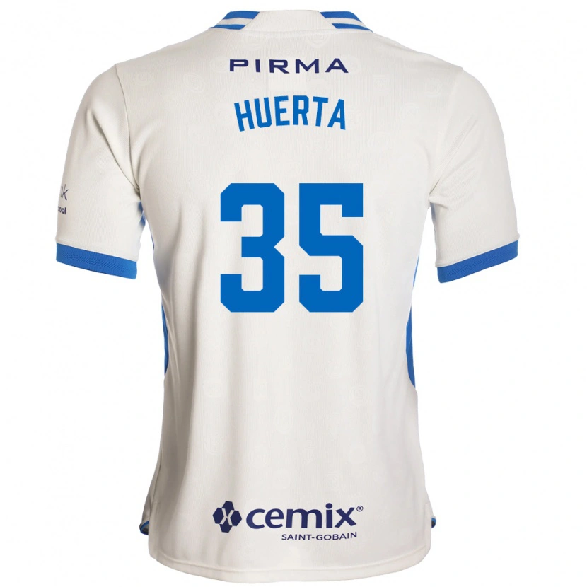 Danxen Women Renata Huerta #35 White Blue Red Away Jersey 2026/27 T-Shirt
