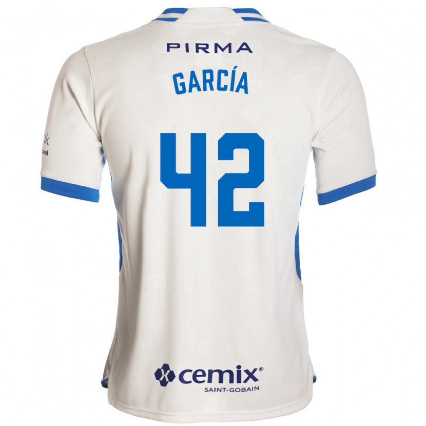 Danxen Women Jorge García #42 White Blue Red Away Jersey 2026/27 T-Shirt