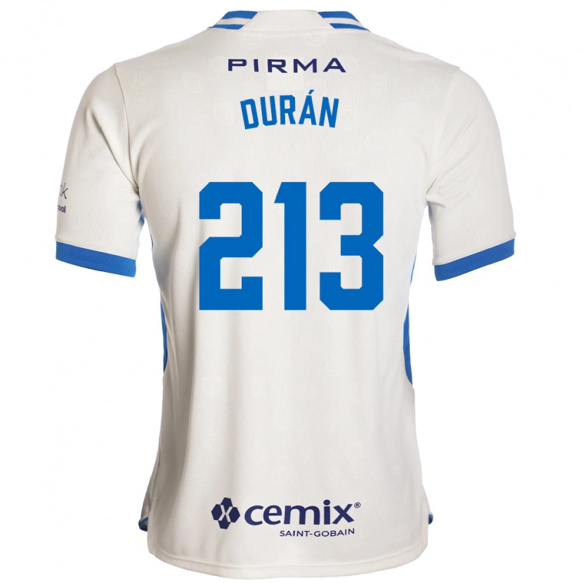 Danxen Women Jeyson Durán #213 White Blue Red Away Jersey 2026/27 T-Shirt