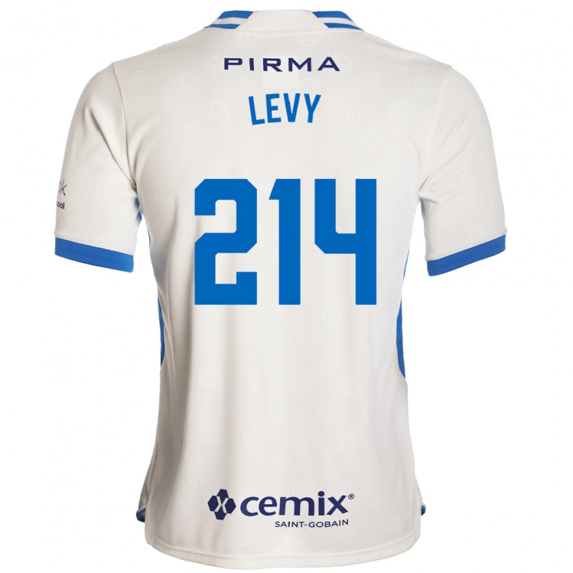 Danxen Women Mateo Levy #214 White Blue Red Away Jersey 2026/27 T-Shirt