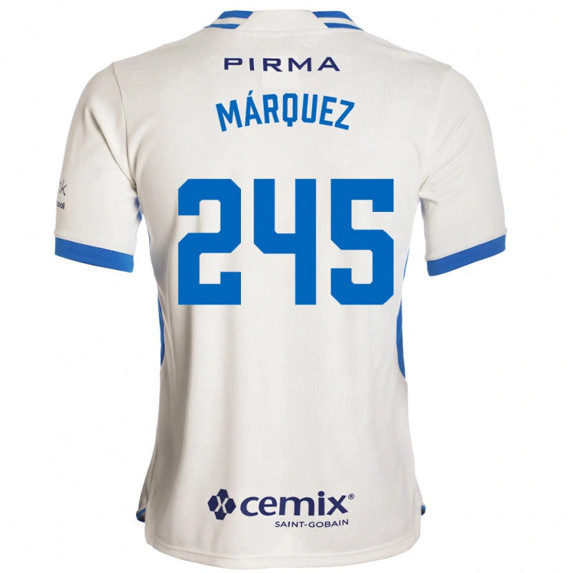 Danxen Women Víctor Márquez #245 White Blue Red Away Jersey 2026/27 T-Shirt