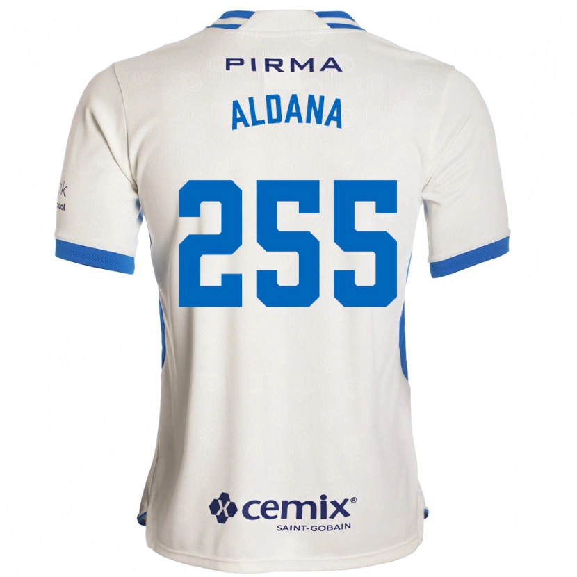 Danxen Women Eder Aldana #255 White Blue Red Away Jersey 2026/27 T-Shirt