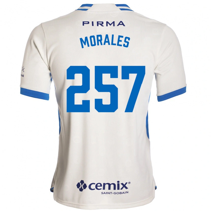 Danxen Women Diego Morales #257 White Blue Red Away Jersey 2026/27 T-Shirt