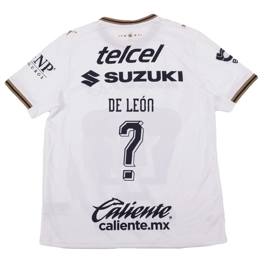 Danxen Women Abraham De León #0 White Black Brown Away Jersey 2026/27 T-Shirt
