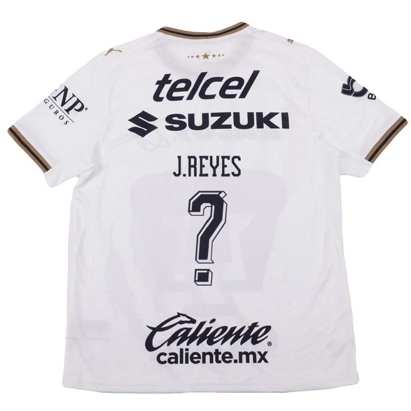 Danxen Women Joaquín Reyes #0 White Black Brown Away Jersey 2026/27 T-Shirt
