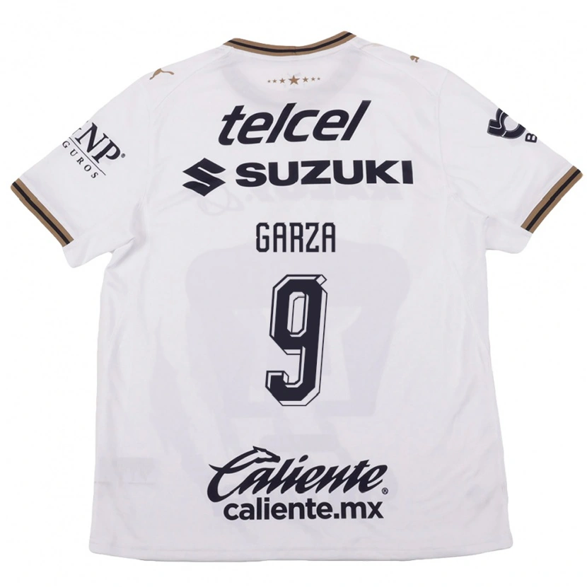 Danxen Women Dinora Garza #9 White Black Brown Away Jersey 2026/27 T-Shirt
