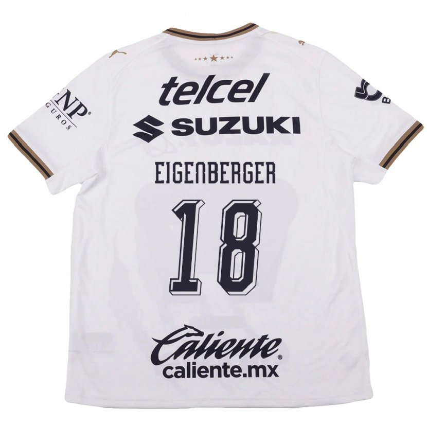 Danxen Women Chandra Eigenberger #18 White Black Brown Away Jersey 2026/27 T-Shirt