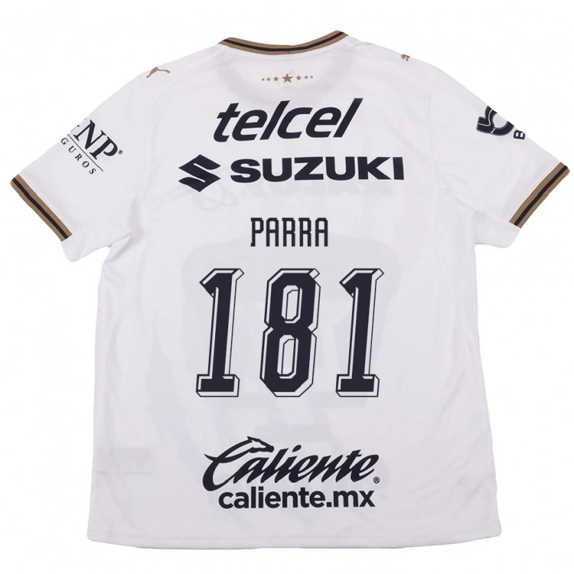Danxen Women Rodrigo Parra #181 White Black Brown Away Jersey 2026/27 T-Shirt