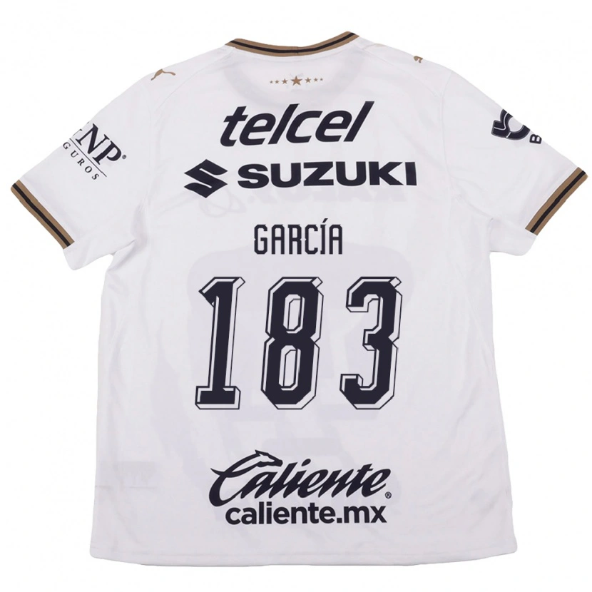 Danxen Women Carlos García #183 White Black Brown Away Jersey 2026/27 T-Shirt