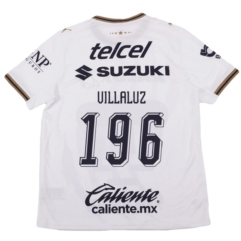 Danxen Women Diego Villaluz #196 White Black Brown Away Jersey 2026/27 T-Shirt