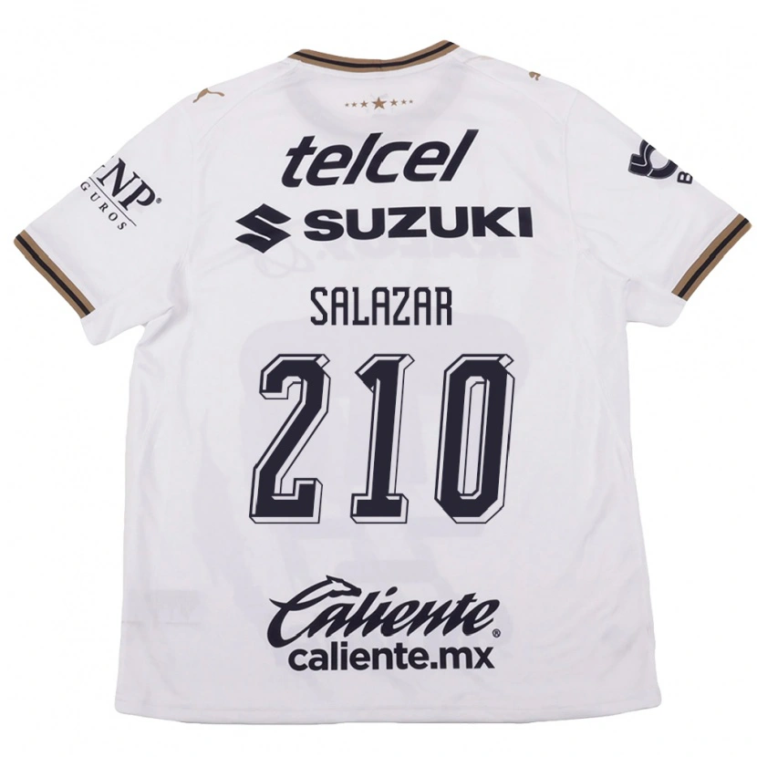 Danxen Women Jared Salazar #210 White Black Brown Away Jersey 2026/27 T-Shirt